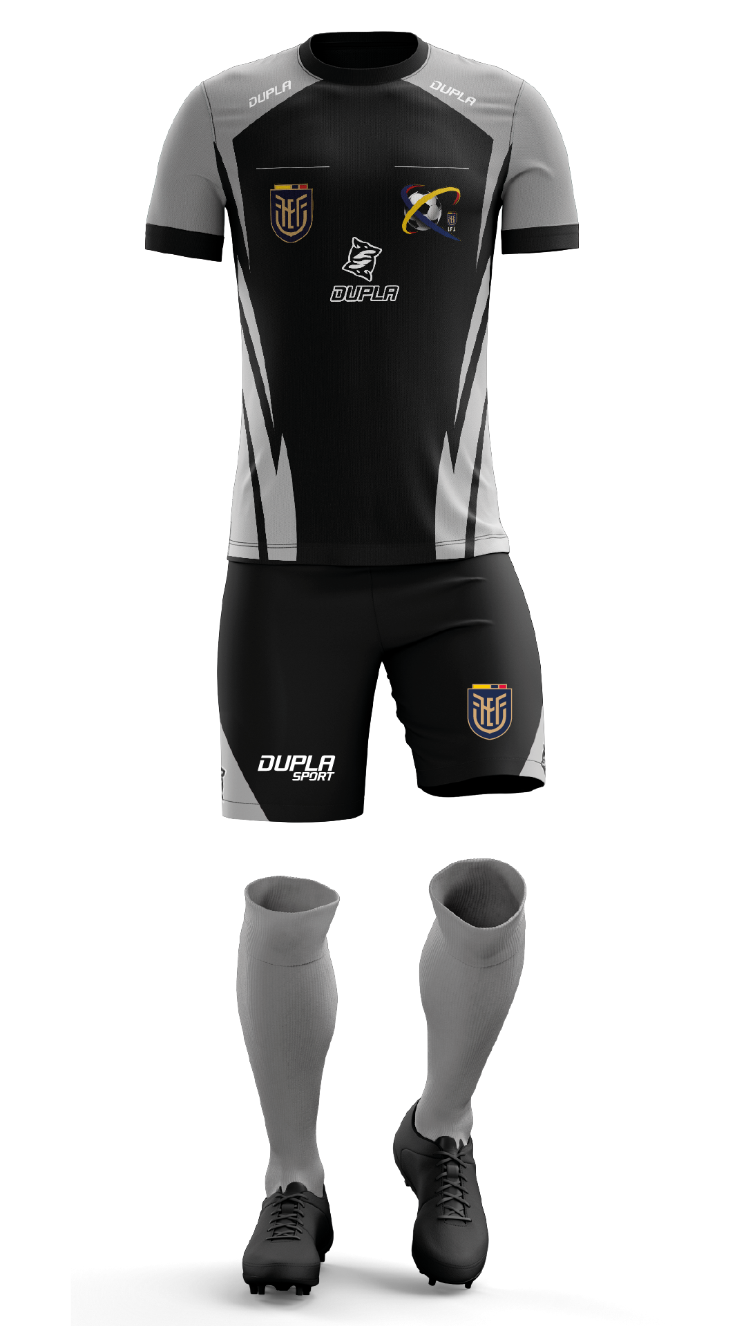 Uniforme de Arbitro gris