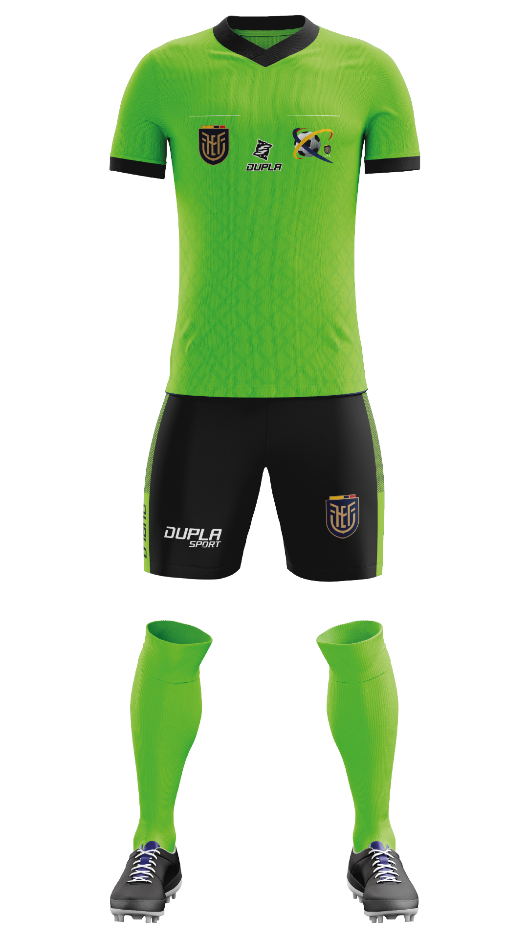 Uniforme de Arbitro verde