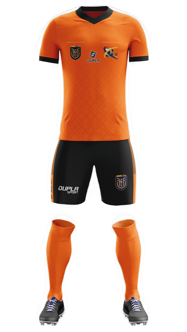 Uniforme de Arbitro naranja neon