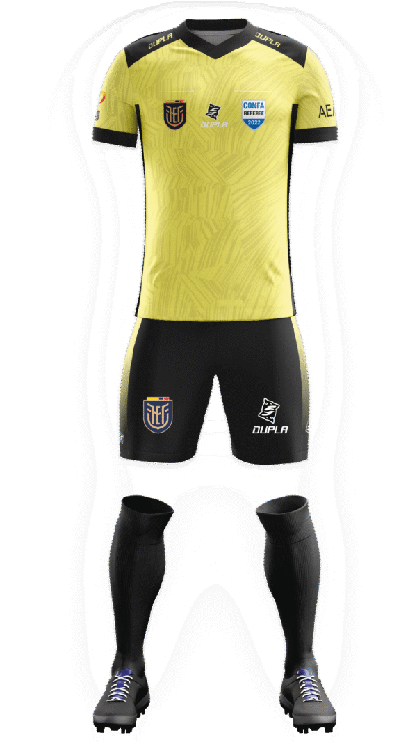 Uniforme de Arbitro amarillo
