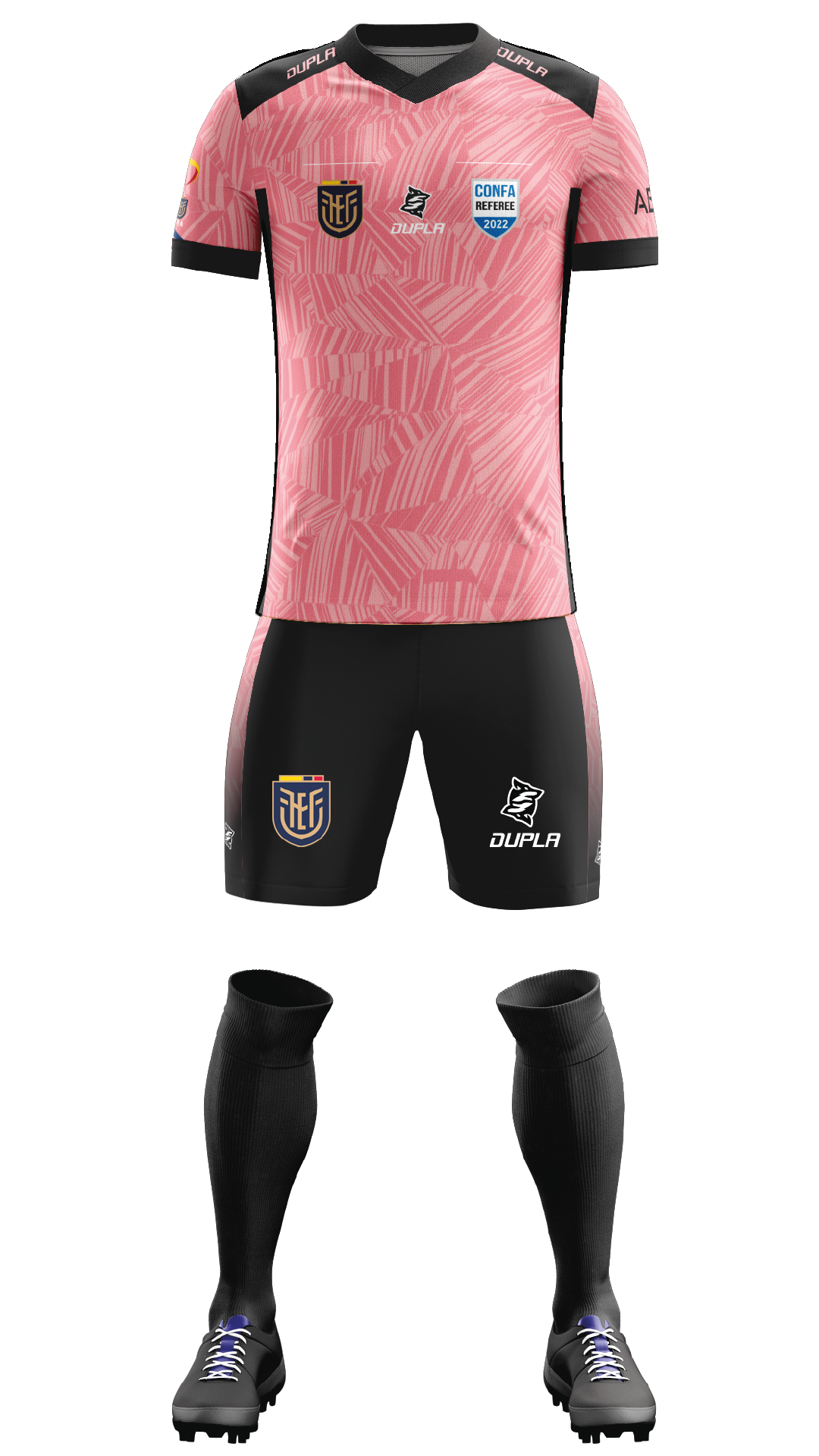 Uniforme de Arbitro coral